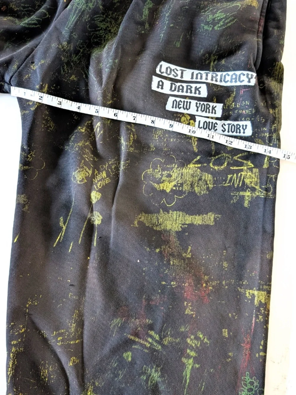 Lost Intricacy Sweatpants Decay Archive Dark New York Love Story Mens XL